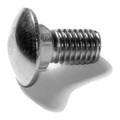 Midwest Fastener 1/2"-13 x 1" 18-8 Stainless Steel Coarse Thread Carriage Bolts 6PK 78921